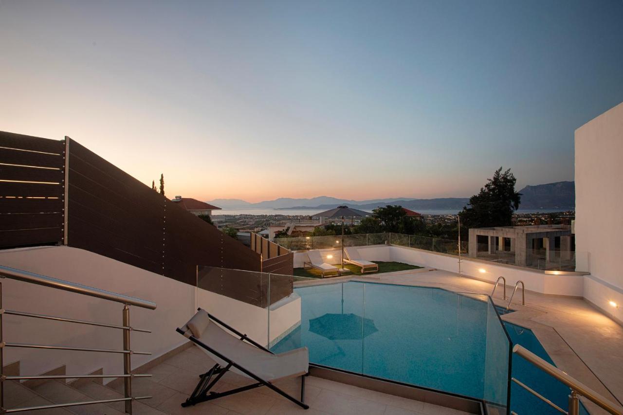 Serenity Villa Corinth Exterior foto